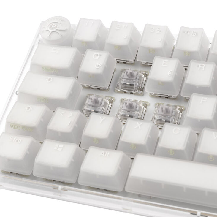 Ducky One 3 Aura White SF Gaming Tastatur, RGB LED - MX-Speed-Silver image number 4