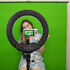 Streamplify SCREEN LIFT Green Screen, 150 x 200cm, hydraulisch, rollbar image number null
