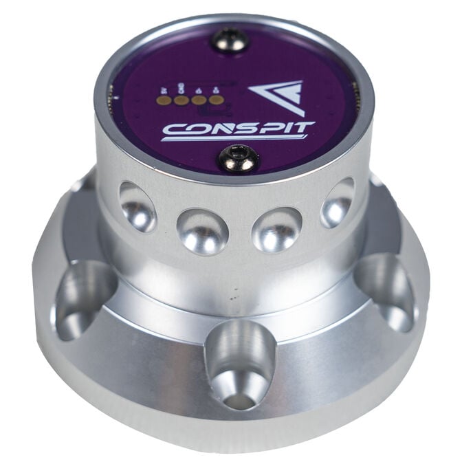 Conspit CDR Wheelbase-Side, Quick-Release-Mechanismus, f&uuml;r ARES-Wheelbases, Wheelbase-seitig - silber image number 1