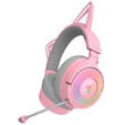 Razer Kraken Kitty V3 Pro wireless gaming headset, Chroma RGB - quartz image number null