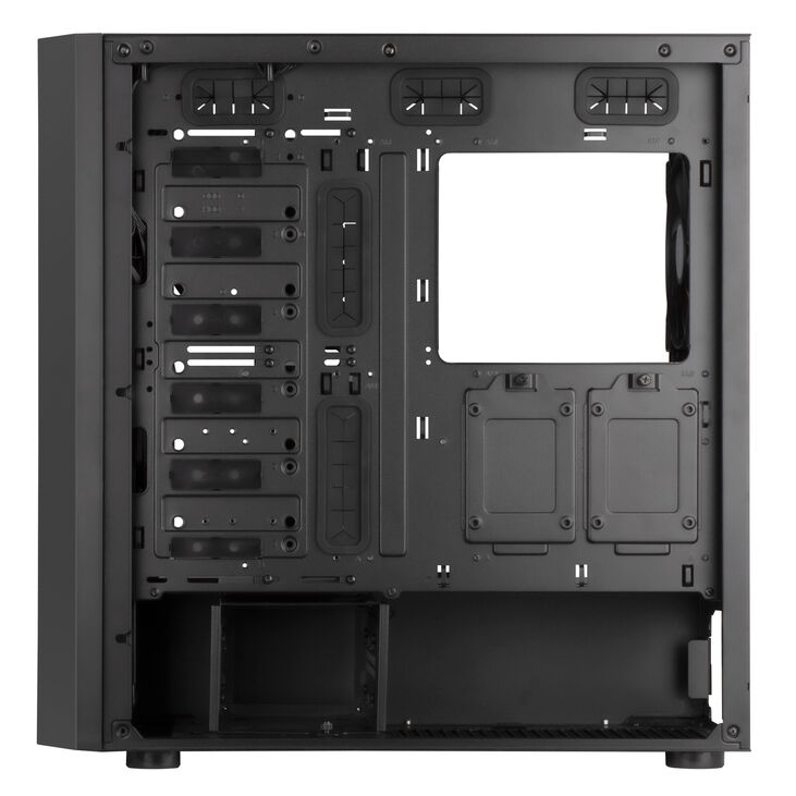 SilverStone SST-SEH1B-G - SETA H1 Midi-Tower, Tempered Glass - schwarz image number 3