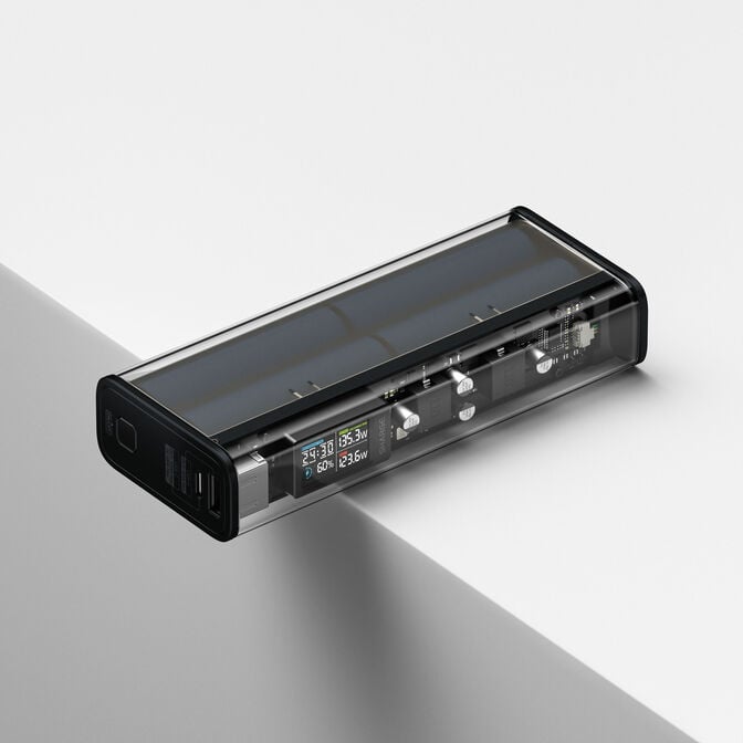 SHARGE Shargeek 140 20000 mah Powerbank - Black image number 17