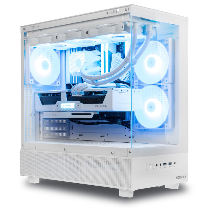Gaming PC Icebreaker, AMD Ryzen 5 9600X, RX 9070XT - Pre-built PC image number 3