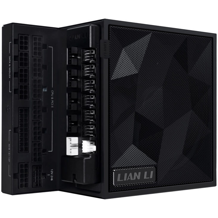 Lian Li EDGE GOLD 1000 80 PLUS Gold Netzteil, PCIe 5.1, ATX 3.1 - 1.000 Watt, schwarz, inkl. USB-Hub image number 1