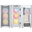 Corsair 3200D RS ARGB PC Case, Mid-Tower, ATX, Tempered Glass - White image number null