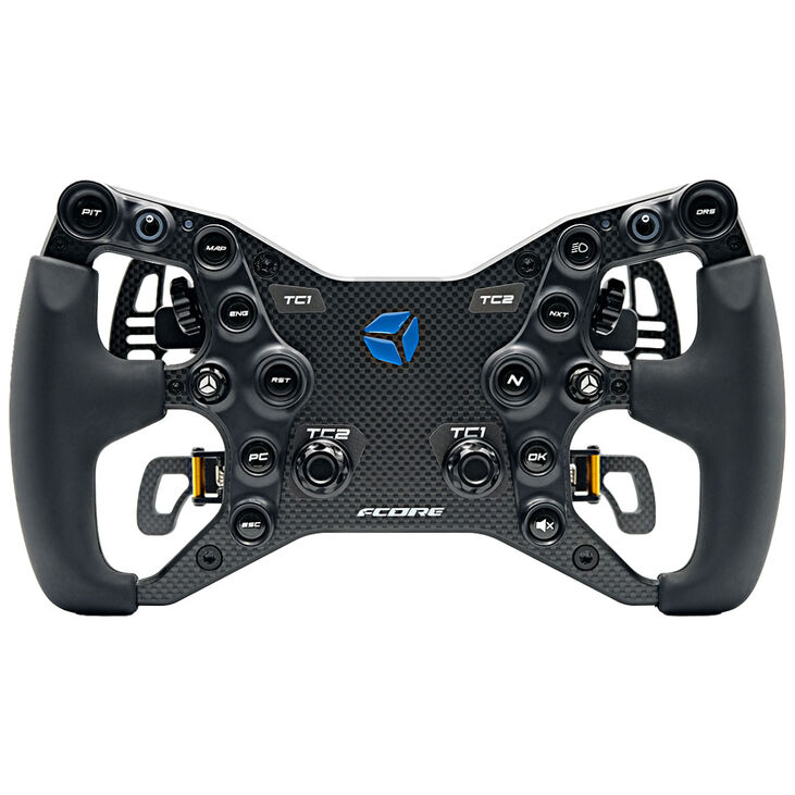 Cube Controls F-Core EVO GT Lenkrad inkl. Hub und Schaltwippen - schwarz image number 1