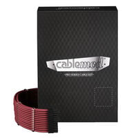 CableMod C-Series PRO ModMesh Cable Kit f&uuml;r Corsair AXi/HXi/RM (Yellow Label) - blutrot