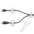 LABEL THE CABLE PRO Wall Klettkabelhalter 50er Set - weiß image number null