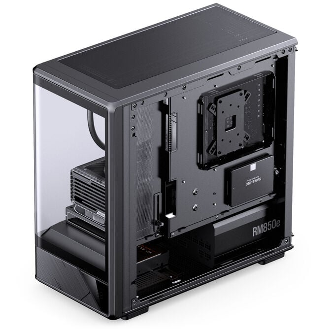 Jonsbo D200 PC-Geh&auml;use, Mini-Tower, mATX, Tempered Glass - schwarz image number 9