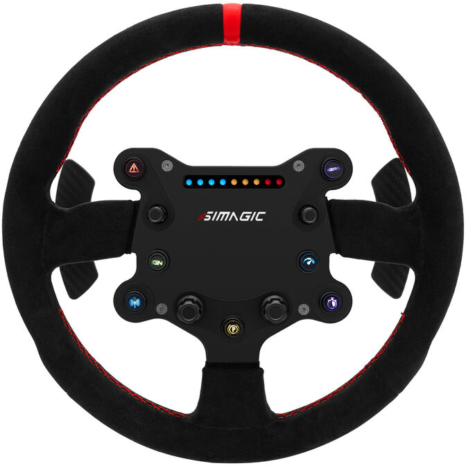 Simagic GTS steering wheel with quick release - Alcantara, 30 cm image number 0