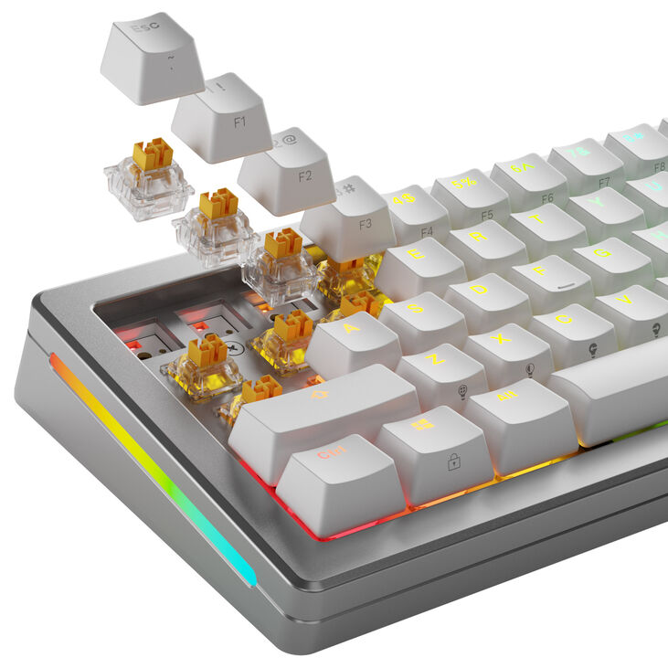Glorious Panda HE Standard Switches, Hall Effect, Tactile, MX Stem, 45g - Lubed, 36 Pieces image number 8