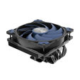 Akasa ALUCIA H6L M2 Low-Profile CPU-K&uuml;hler &ndash; 120 mm, schwarz/blau image number null