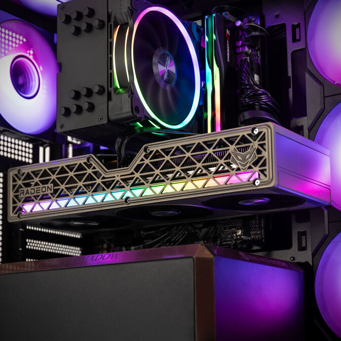 Gaming-PC CopperShadow, AMD Ryzen 5 7600X, RX 9060 XT 16GB, 32 GB RAM - King Deal image number 5