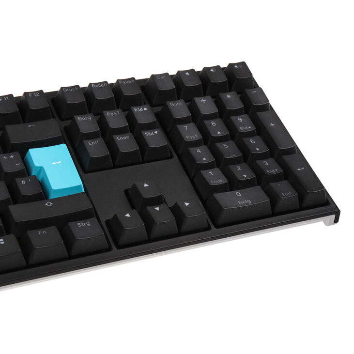 Ducky One 2 Backlit PBT Gaming Tastatur, MX-Blue, weiße LED - schwarz image number 5