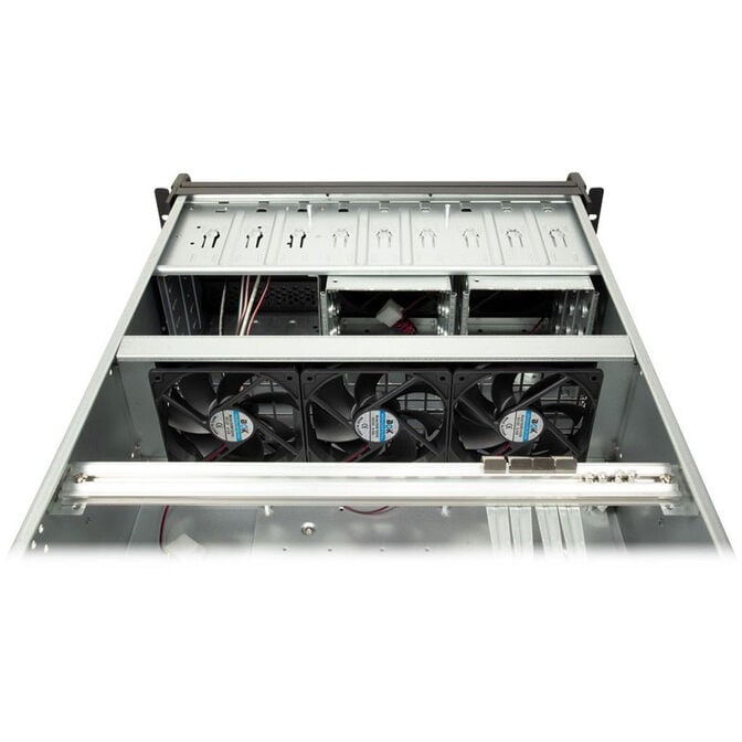 Inter-Tech IPC 4U-4129-L, 4HE Rack Servergeh&auml;use - schwarz image number 3