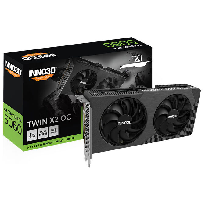 INNO3D GeForce RTX 5060 Twin X2 OC, 8192 MB GDDR7 image number 0