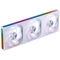 Jonsbo ZA-420W PWM-L&uuml;fter, ARGB - 3x 140mm, wei&szlig;
