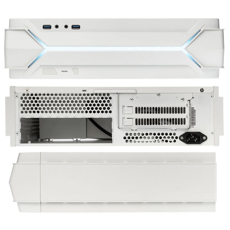 SilverStone Raven Z RVZ03W-ARGB HTPC Gehäuse - weiß image number 3