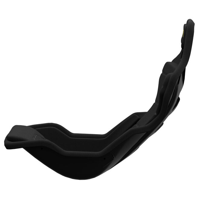 Sabelt SRP-1 Simracing-Sitz, Glasfaser-Schale, Formel-Design, gepolstert - deep black image number 1