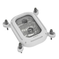 Barrow Kepler Series CPU Water Block, Intel LGA 115X/1700/X99/X299 - White