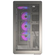 Montech KING 15 PRO PC-Geh&auml;use, Mini-Geh&auml;use, mATX, Tempered Glass, RGB - schwarz image number null