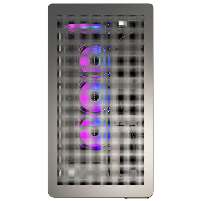 Montech KING 15 PRO PC-Geh&auml;use, Mini-Geh&auml;use, mATX, Tempered Glass, RGB - schwarz image number 4