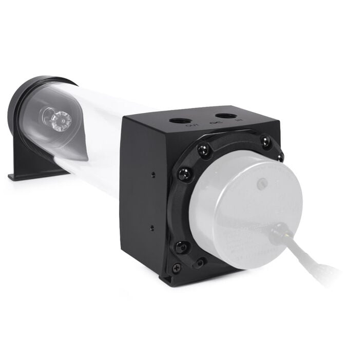 Alphacool Core 200 Aurora ARGB Ausgleichbeh&auml;lter, Acryl - schwarz image number 4