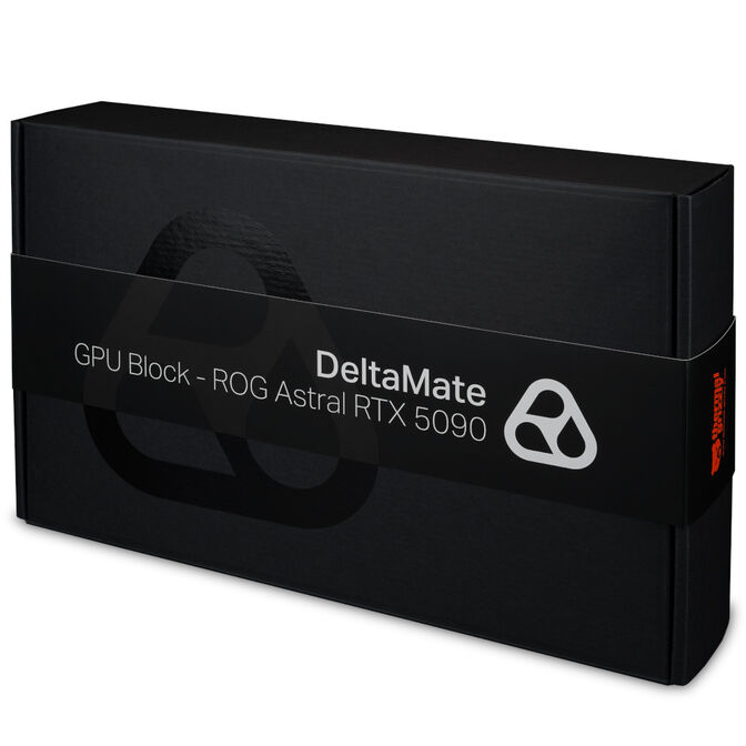 Thermal Grizzly DeltaMate GPU-Wasserk&uuml;hler f&uuml;r Astral RTX 5090, ARGB, mit Backplate - Acryl, schwarz image number 9