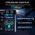 CORSAIR Galleon 100 SD Gaming-Tastatur, Full-Size, integriertes Stream Deck, Hot-Swap, DE - schwarz image number null