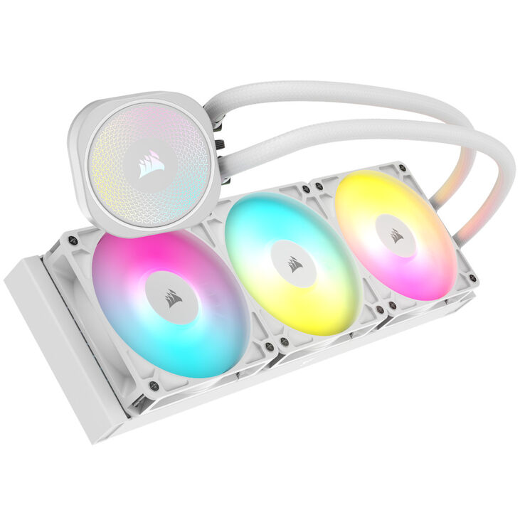 Corsair Nautilus RS 360 ARGB Complete Water Cooling - 360mm, white image number 1