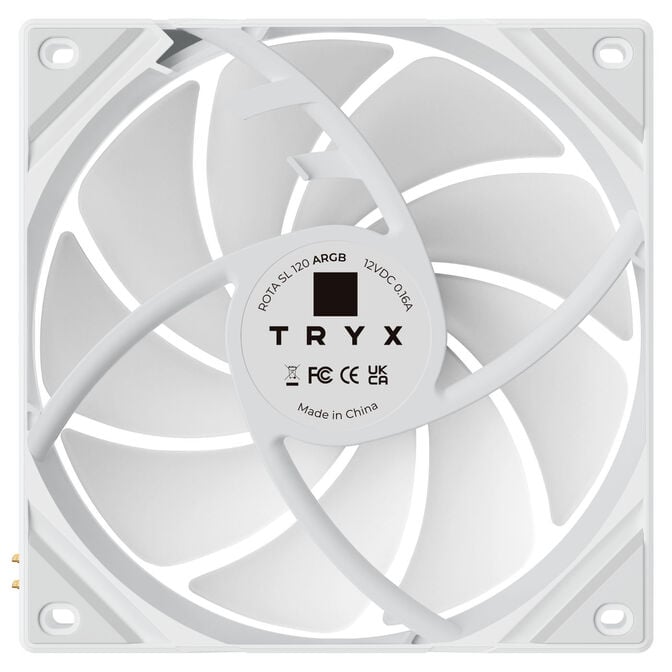 TRYX ROTA SL ARGB L&uuml;fter - 3er-Pack, 120 mm, wei&szlig; image number 9