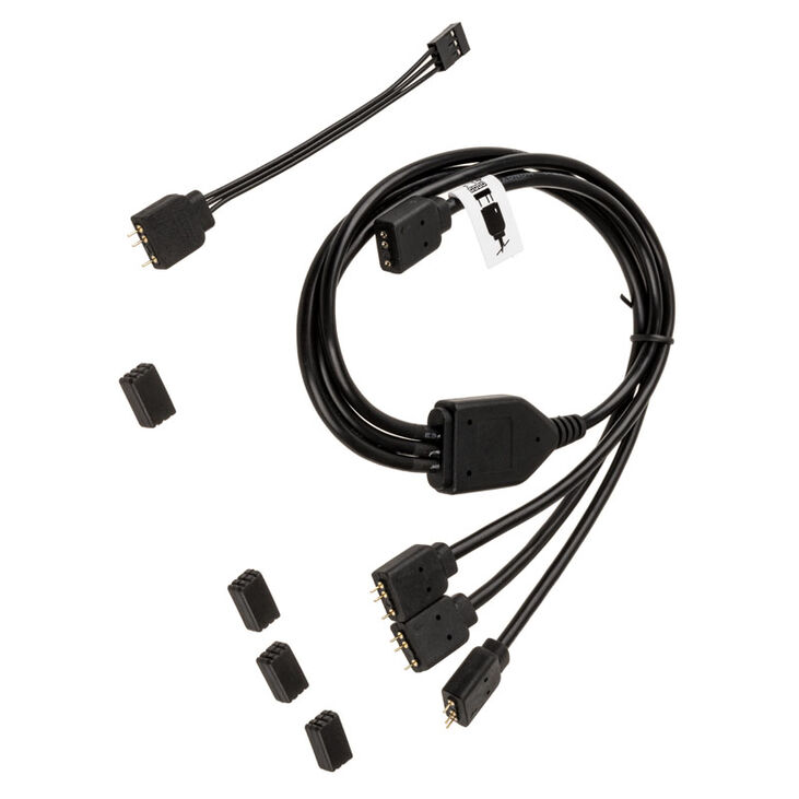 Akasa Addressable RGB Splitter Cable Extension - 50 cm image number 1
