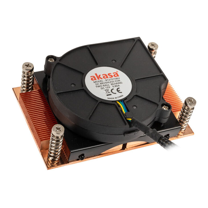 Akasa Low Profile CPU Cooler, AM4 image number 0