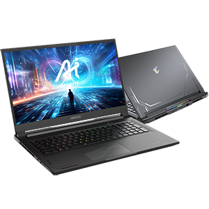 GIGABYTE AORUS 17X AZG-65DE665SH, 43,90 cm (17,3 Zoll) 240Hz, i9-14900HX, RTX 4090 Gaming Notebook