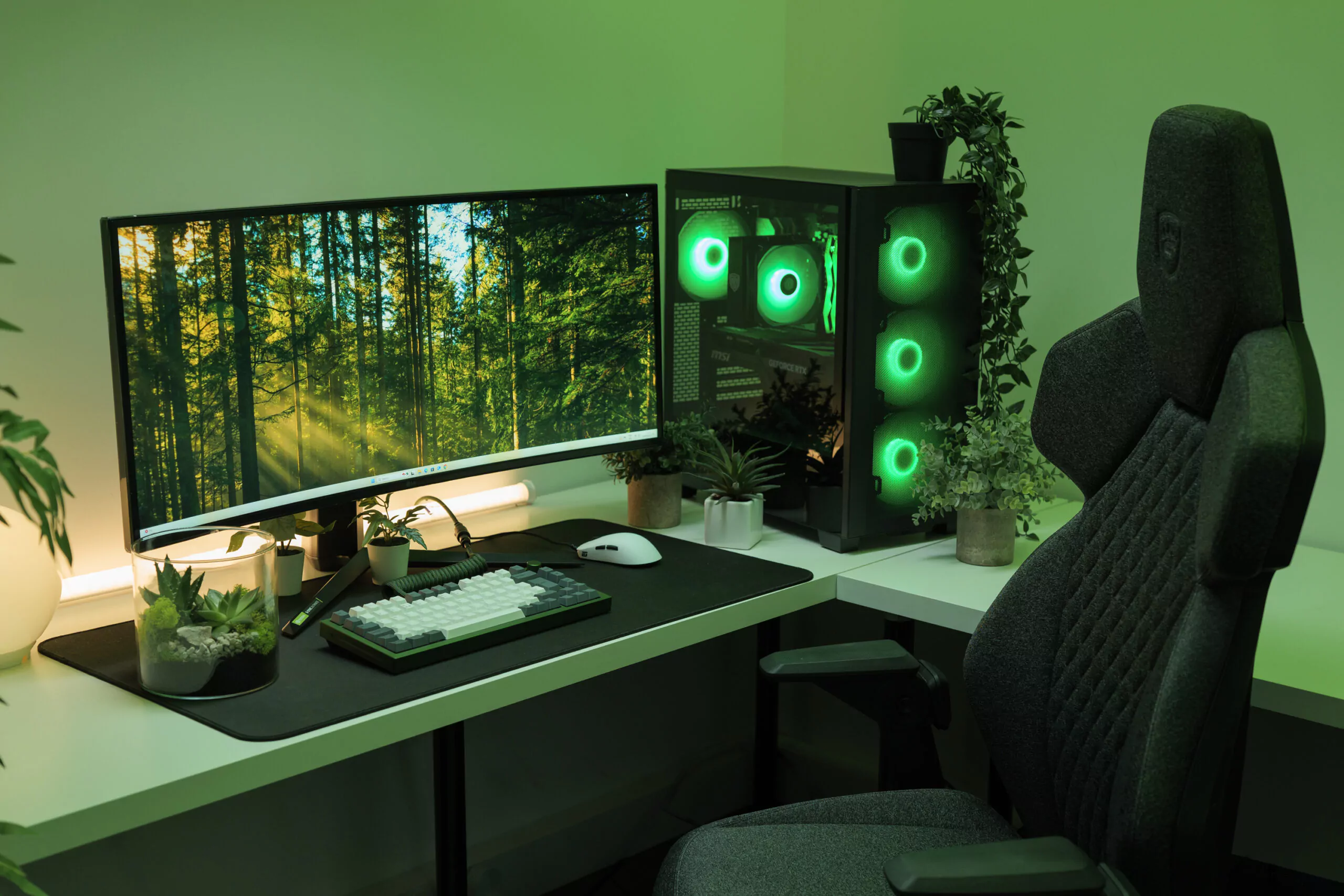 Gaming setup inspiration