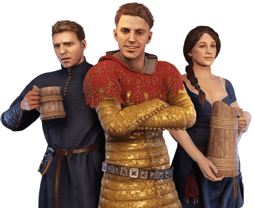 Kingdom Come: Deliverance 2 maincharacter and sidecharacters