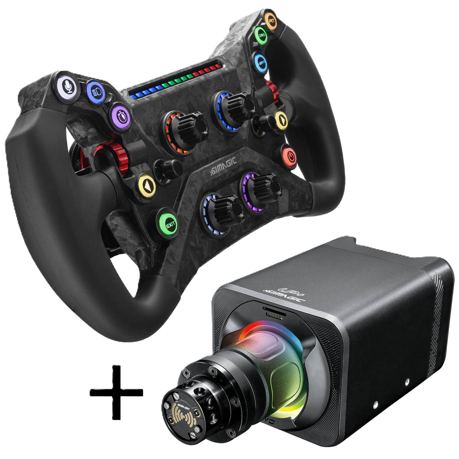 Simagic GT Neo + Alpha EVO Direct Drive Wheelbase (12Nm)