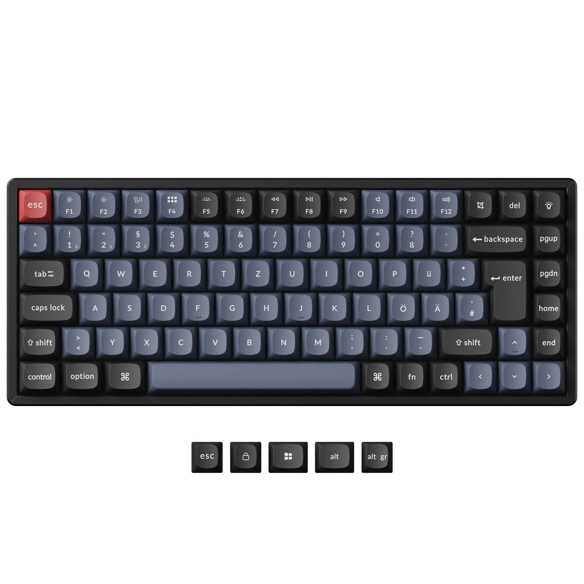 Keychron K2 Pro Gaming Tastatur - Keychron K Pro Brown