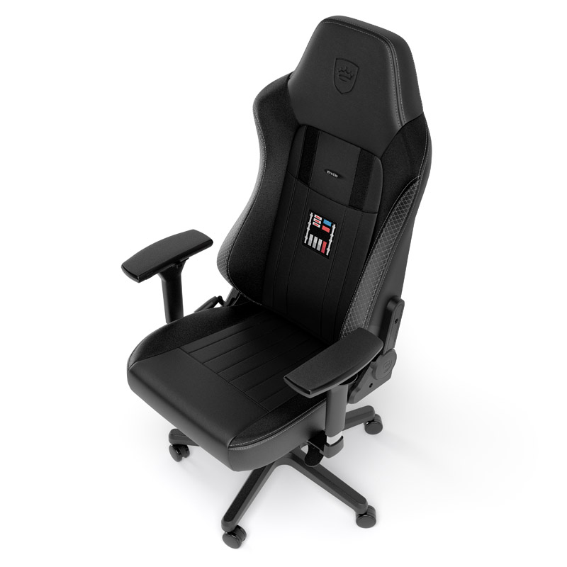 Das Bild zeigt den noblechairs HERO Gaming Chair - Darth Vader Edition.