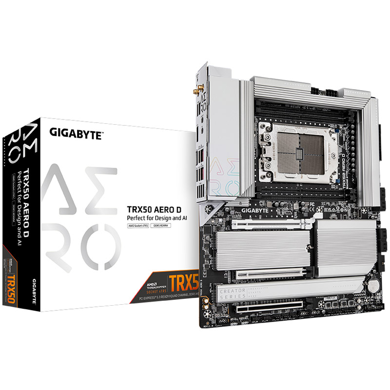 GIGABYTE TRX50 Aero D, Socket sTR5, AMD TRX50, EATX DDR5