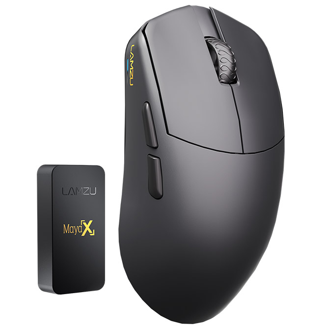 Lamzu Maya X Gaming-Maus 8K Wireless - schwarz Lamzu Maya X Gaming-Maus 8K Wireless - schwarz