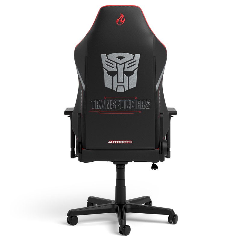 Das Bild zeigt den Nitro Concepts X1000 Gaming Stuhl - Transformers Autobots Edition.