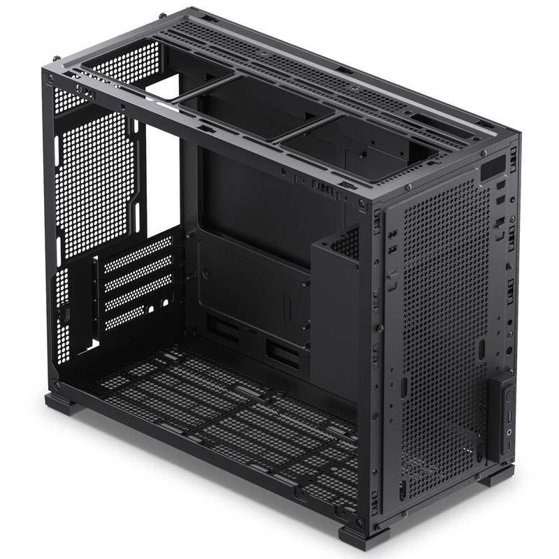 Jonsbo D31 MESH Micro-ATX Gehäuse, Tempered Glass - schwarz