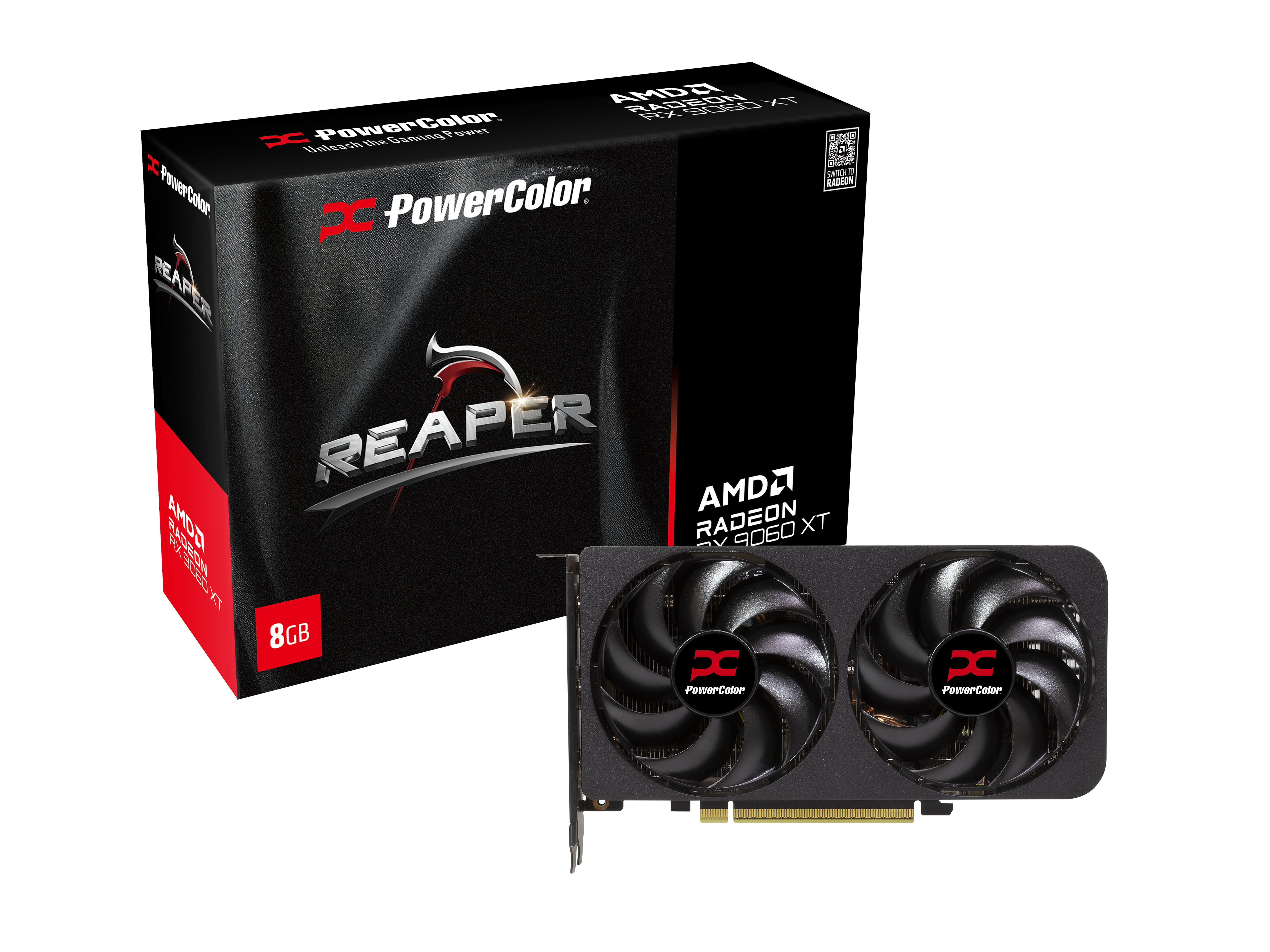 Amd Radeon Rx450 PowerColor Reaper Radeon RX 9060 XT Grafikkarte, 8192 MB GDDR6