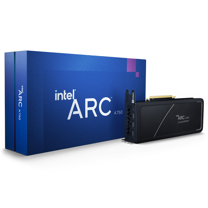 美品 Intel ARC A750 Limited Edition Intel Arc A750 Limited Edition, 8192 MB GDDR6