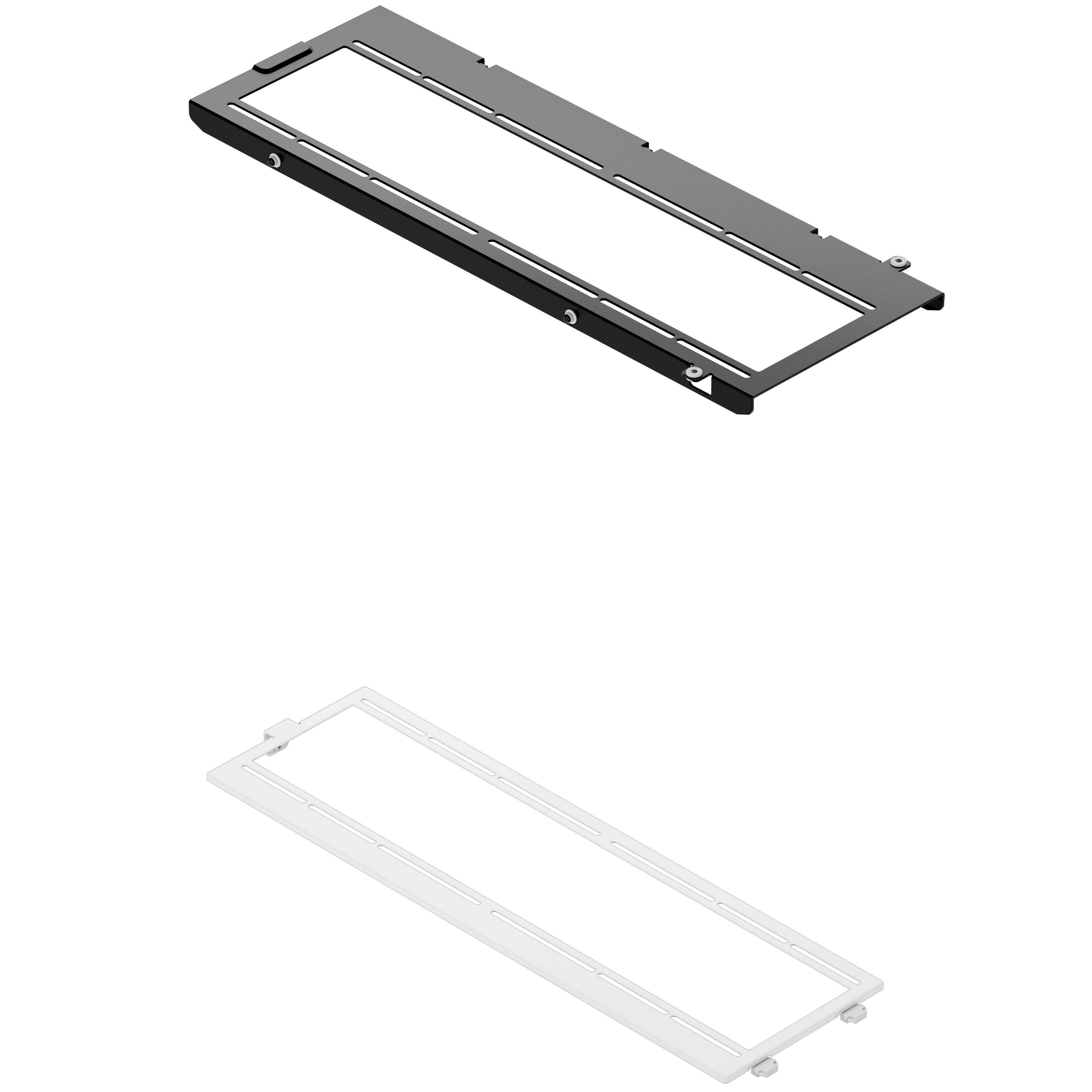 HAVN HS 420 Fan Brackets for 360 mm Radiators - white