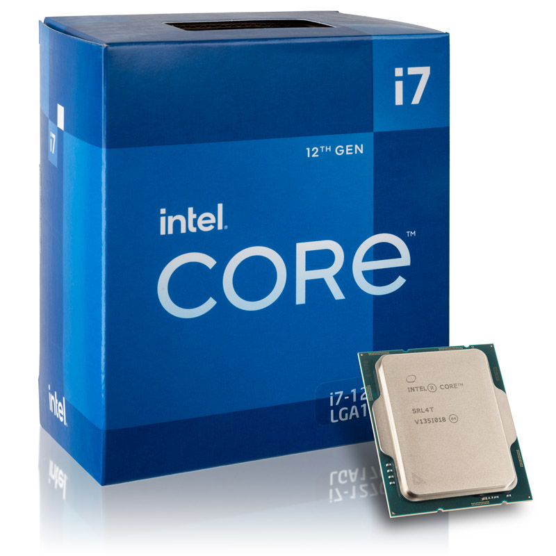 CPU Intel Core i7-12700 CPU LGA1700 Intel Core i7-12700 2,10 GHz (Alder Lake-S) Sockel 1700 - boxed
