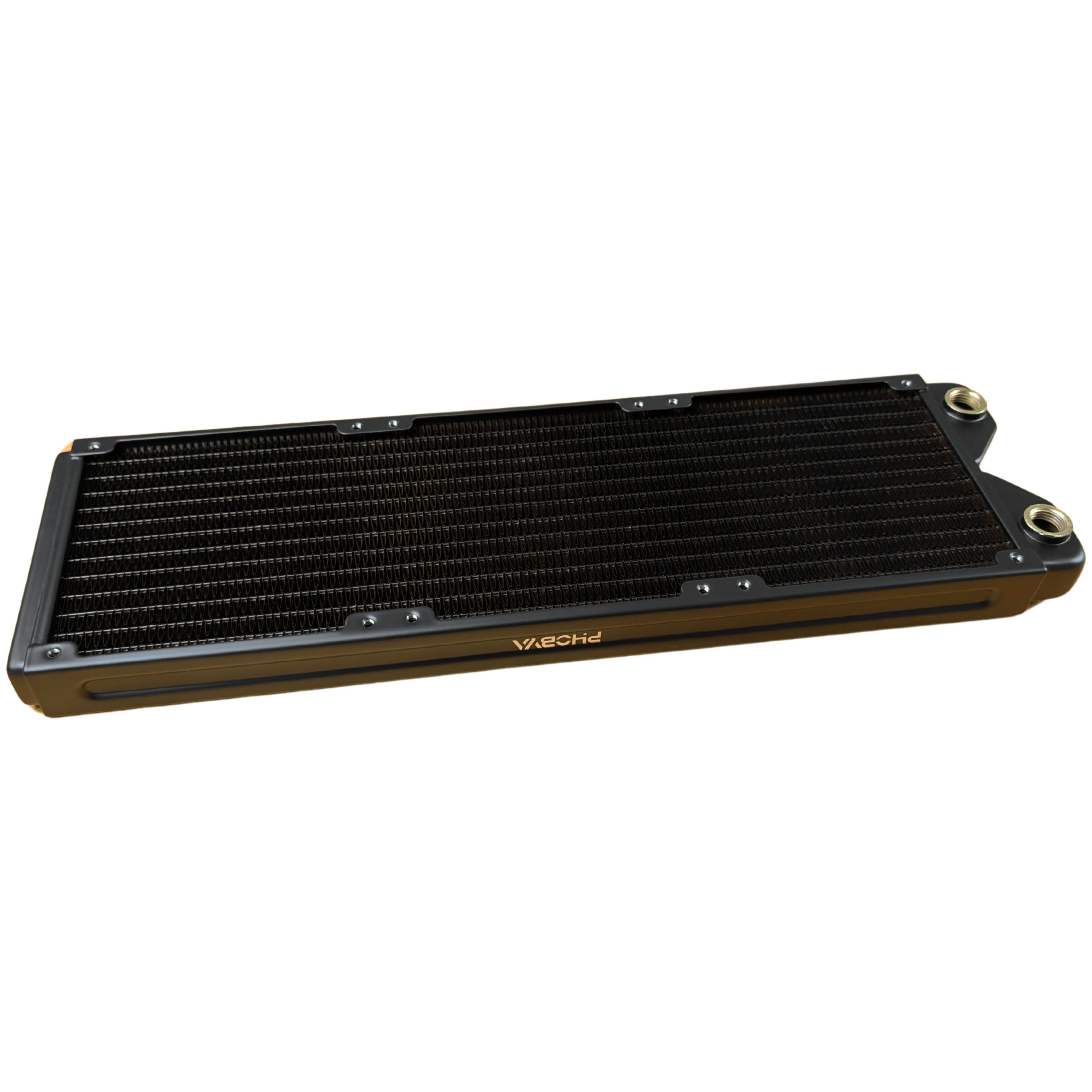 Phobya R27-S360 Radiator, 360 mm Radiator, 18 FPI, Kupferlamellen, 2x ...