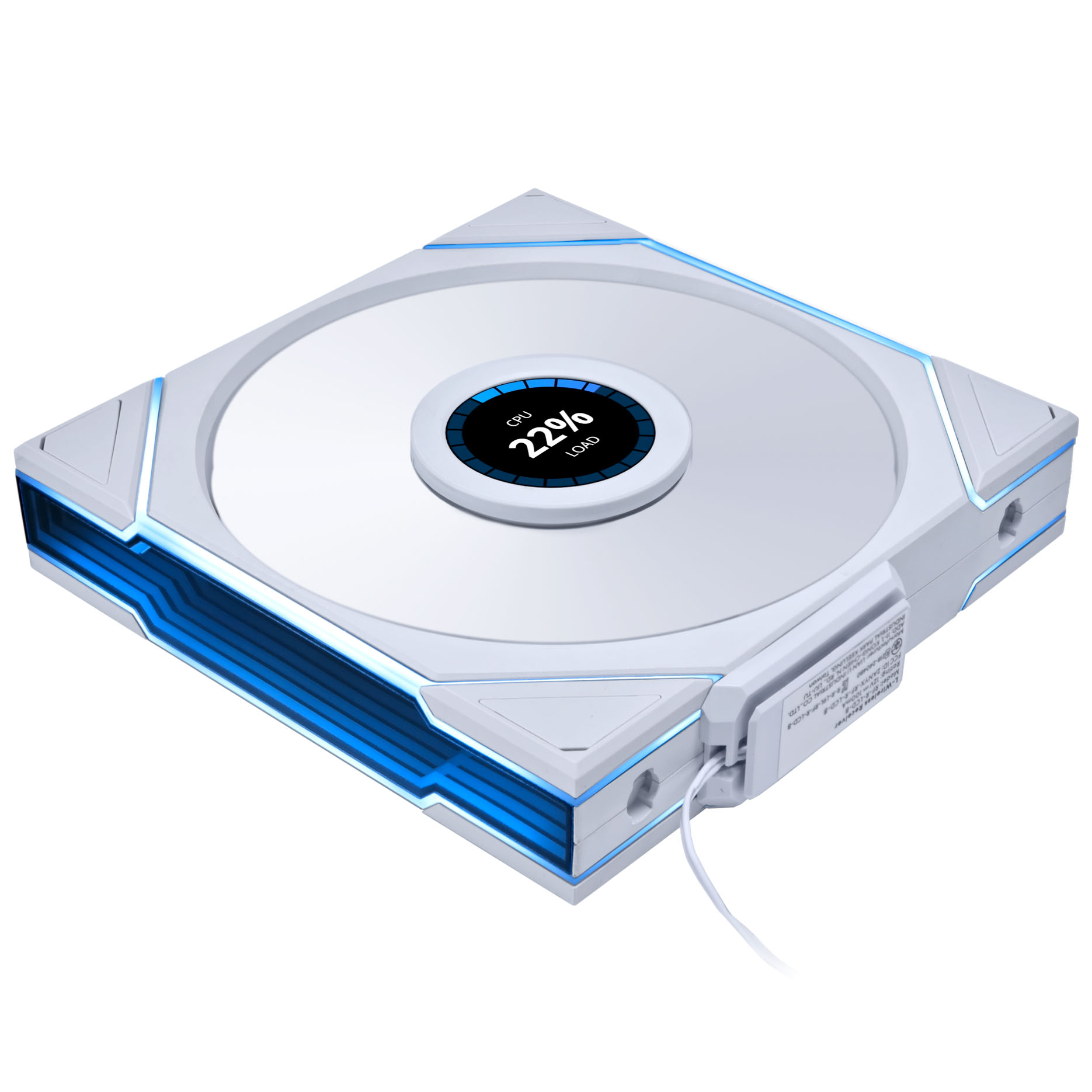 Lian Li UNI FAN TL LCD 120 ホワイト 2個セット Lian Li Uni Fan TL LCD 120 RGB, weiß, LED-Steuerung ab € 130