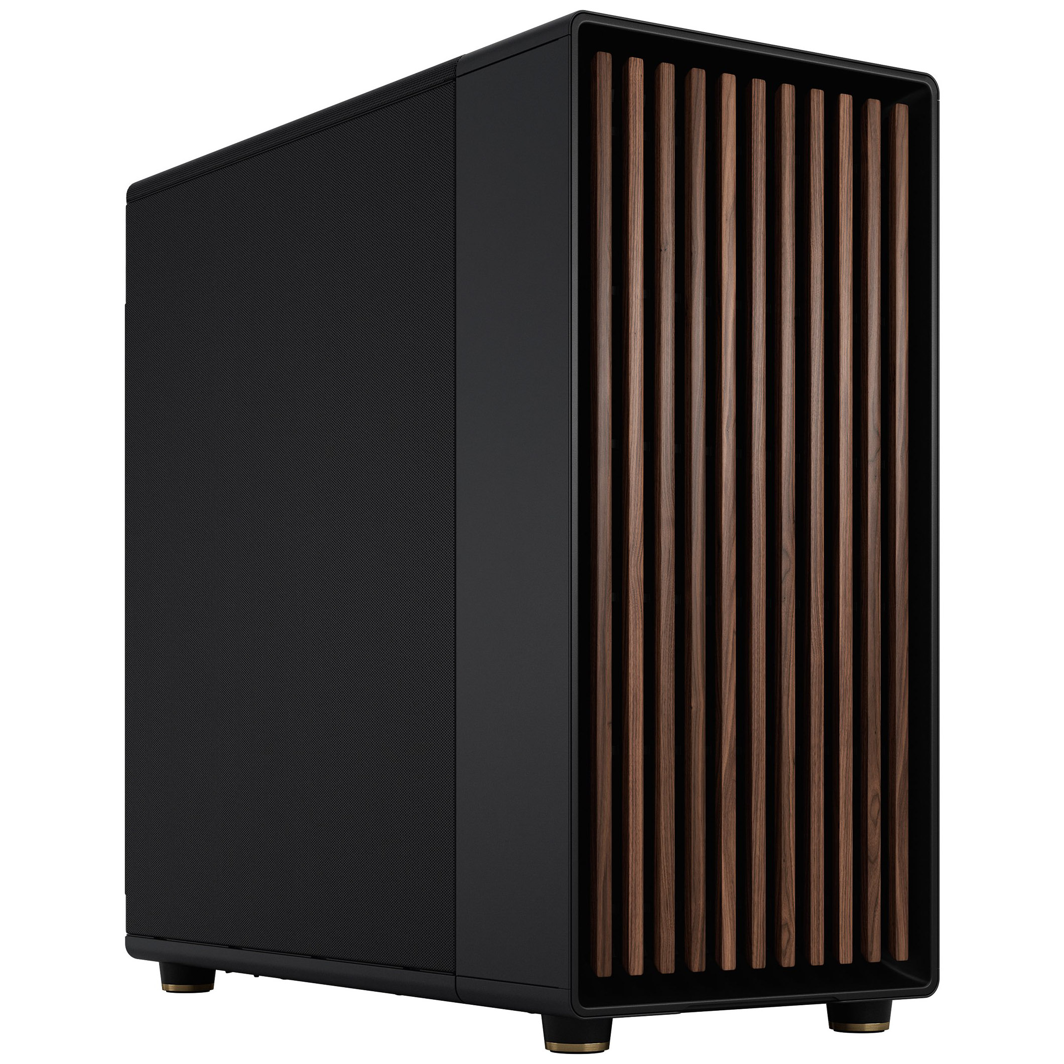 Fractal Design North XL Charcoal Black TG  DREI 140 Mm Aspect PWM Lüfter Enthalten – USB Typ C – E ATX Airflow Full Tower PC Gaming Gehäuse